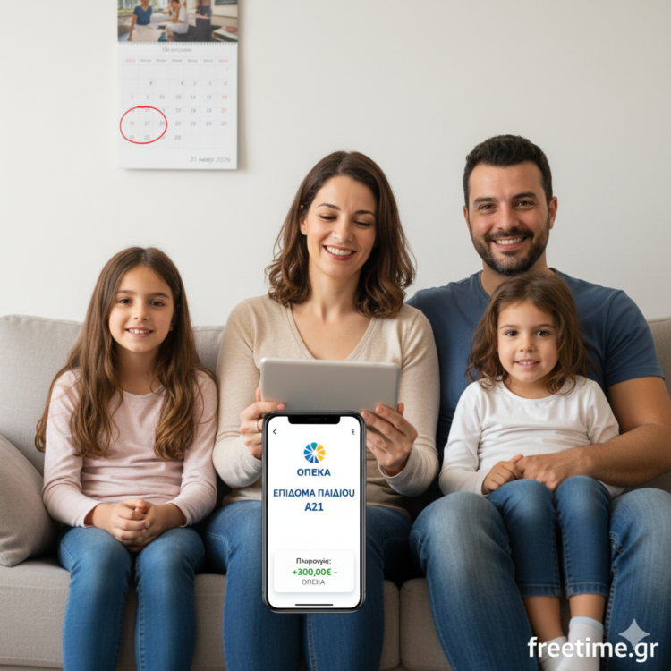Επίδομα παιδιού Α21 πληρωμές 2026 ΟΠΕΚΑ